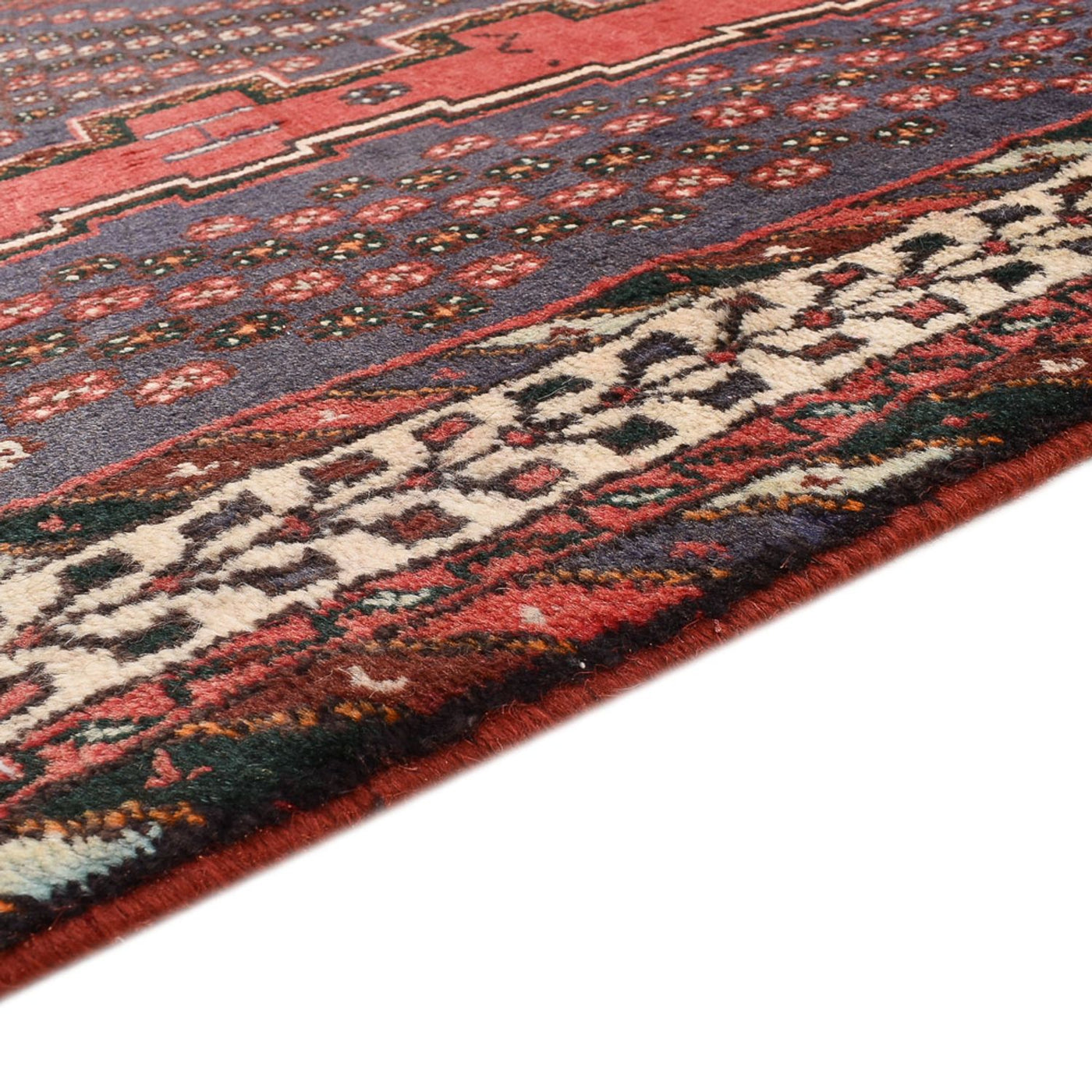 Afshar Sirjan Tappeto 241x180cm - Tappeto persiano