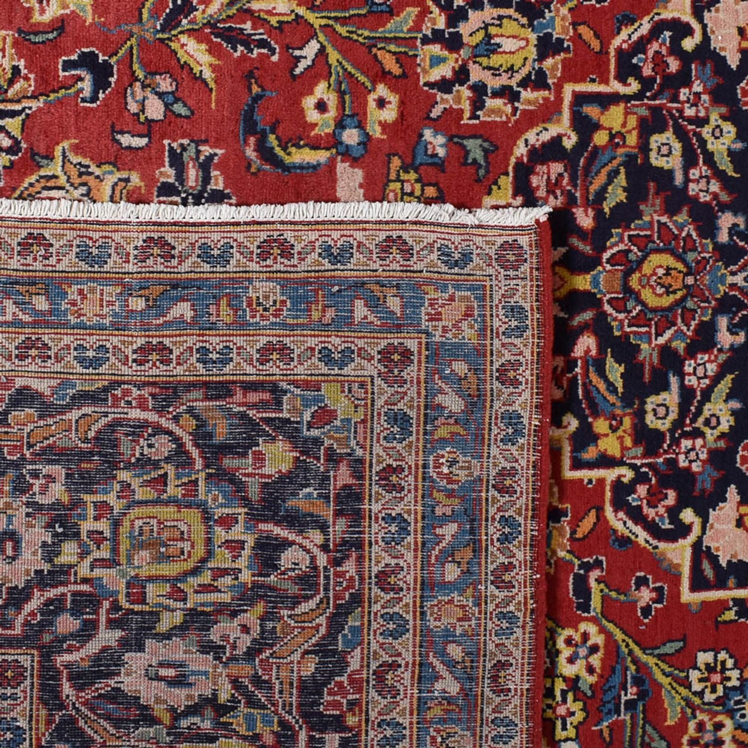 Tappeto Persero - Keshan - 411 x 293 cm - rosso