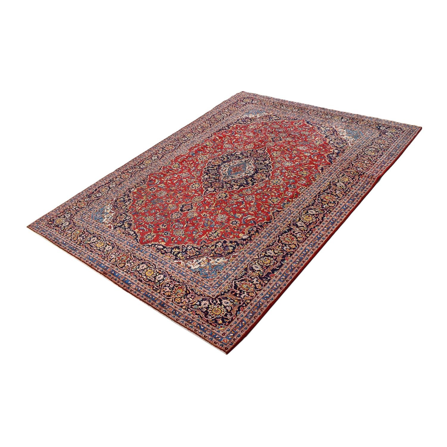 Tappeto Persero - Keshan - 411 x 293 cm - rosso