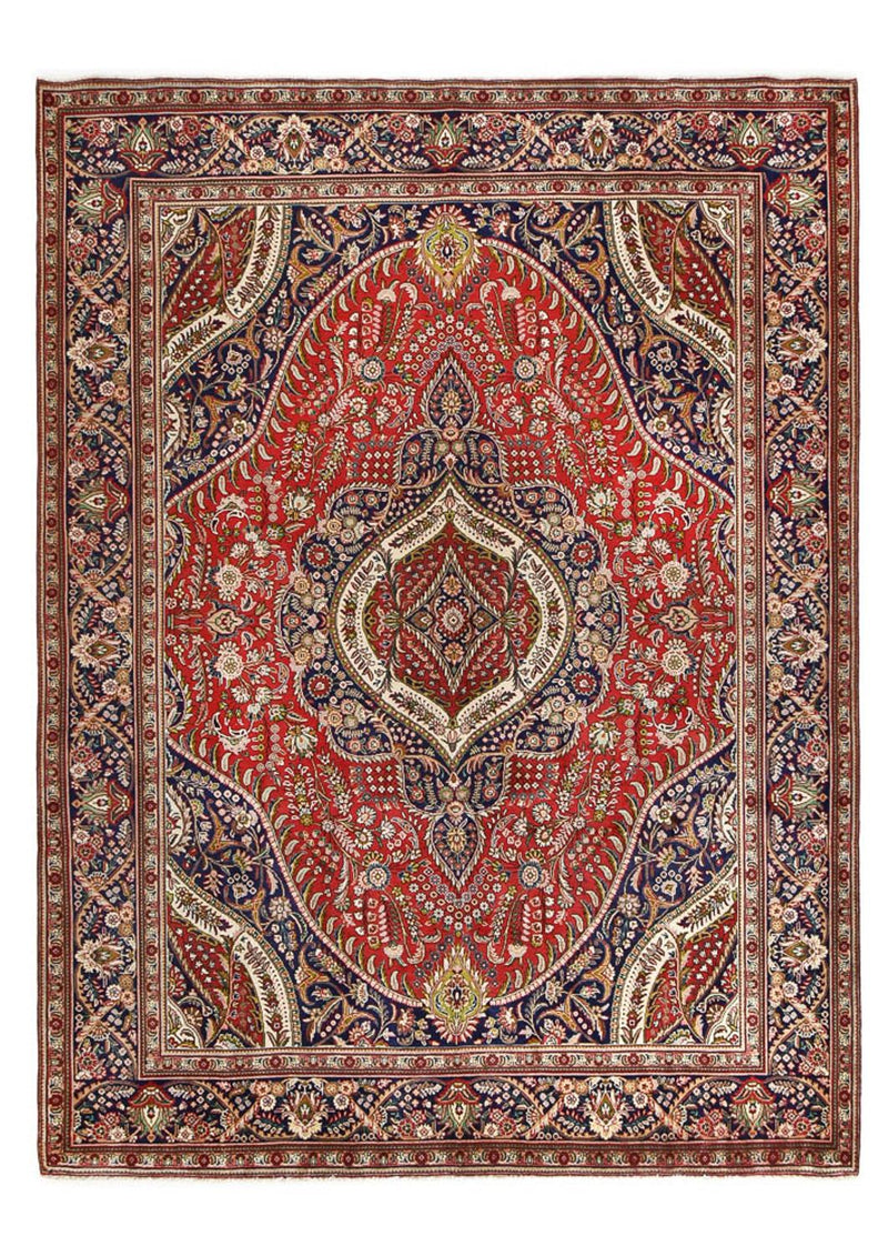 Tappeto Persero - Tabriz - 393 x 295 cm - rosso