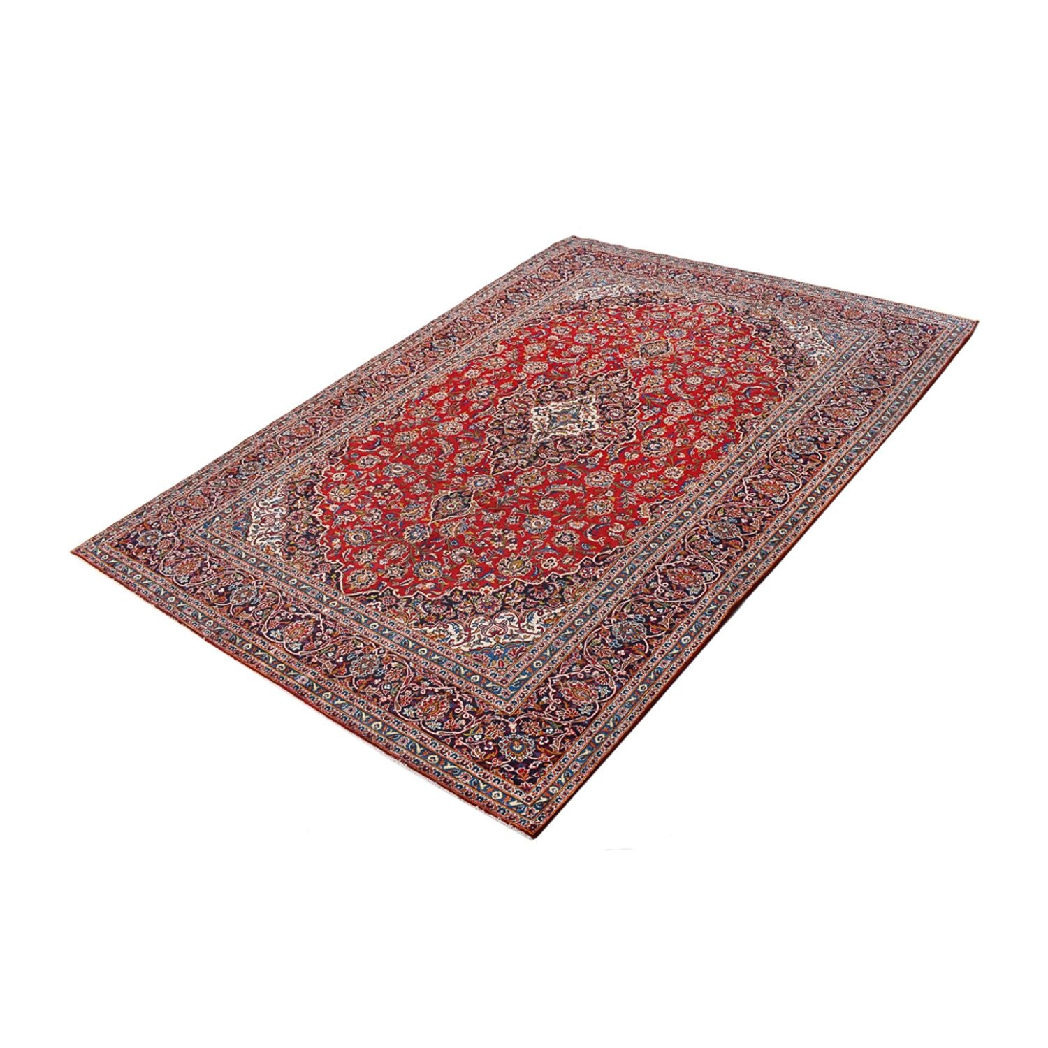 Tappeto Persero - Keshan - 395 x 288 cm - rosso