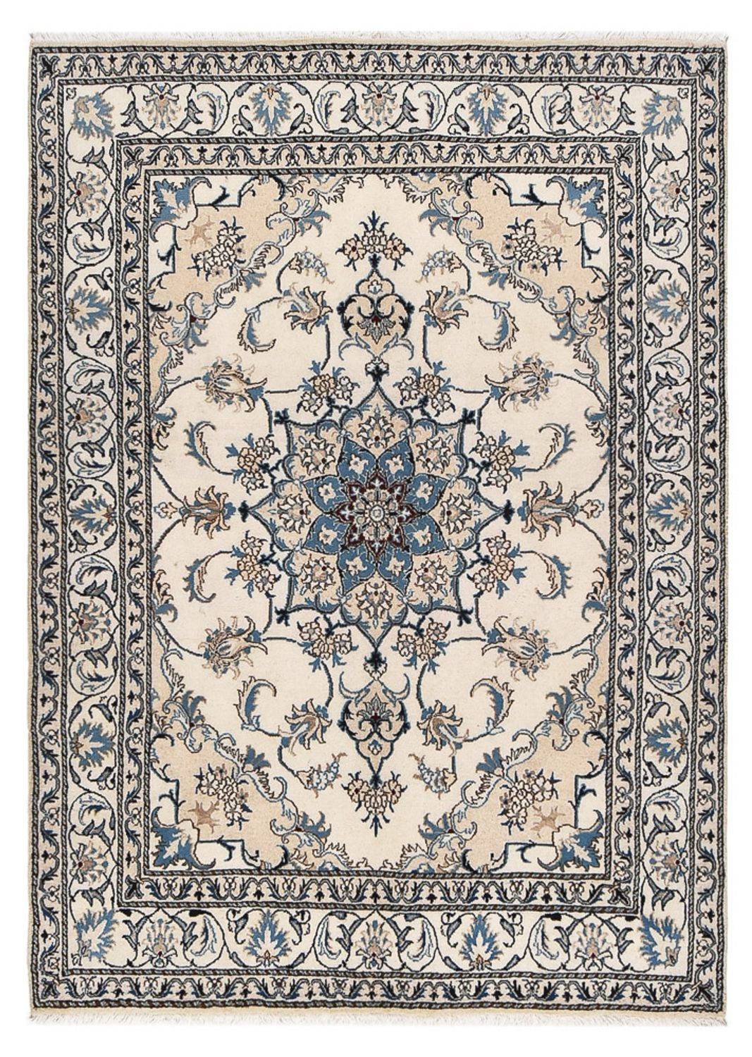 Tappeto Persero - Nain - 205 x 147 cm - crema