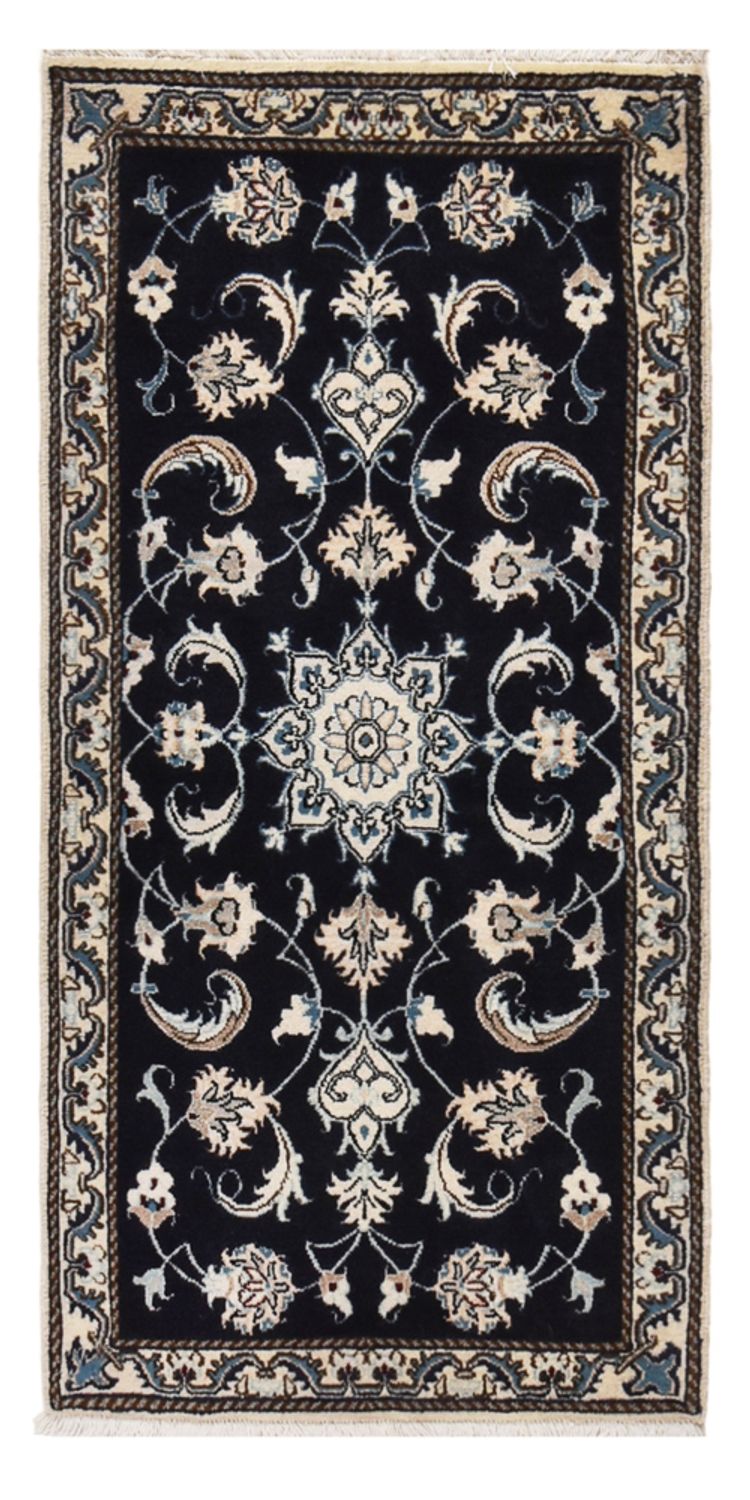 Tappeto Persero - Nain - 138 x 66 cm - blu scuro