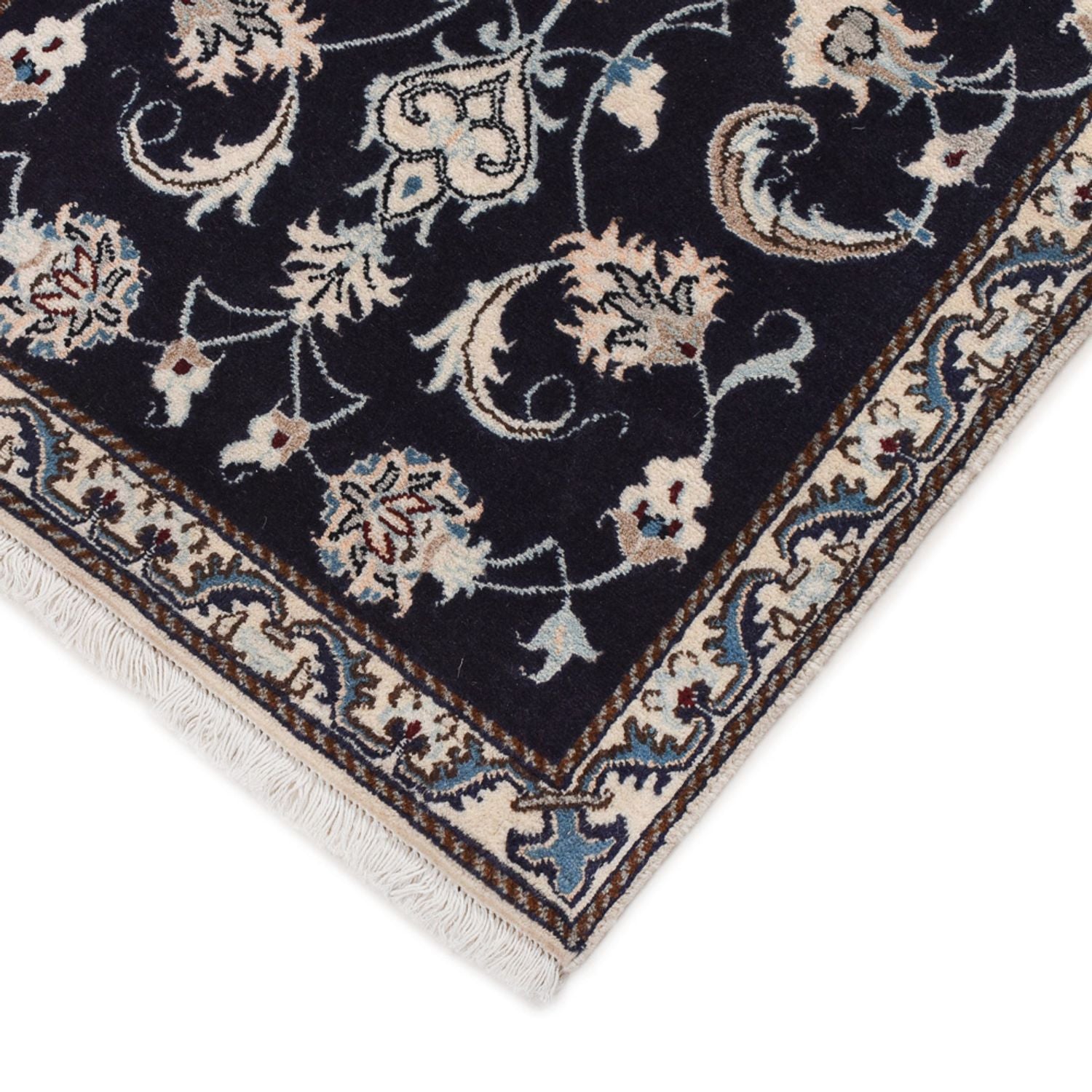 Tappeto Persero - Nain - 138 x 66 cm - blu scuro