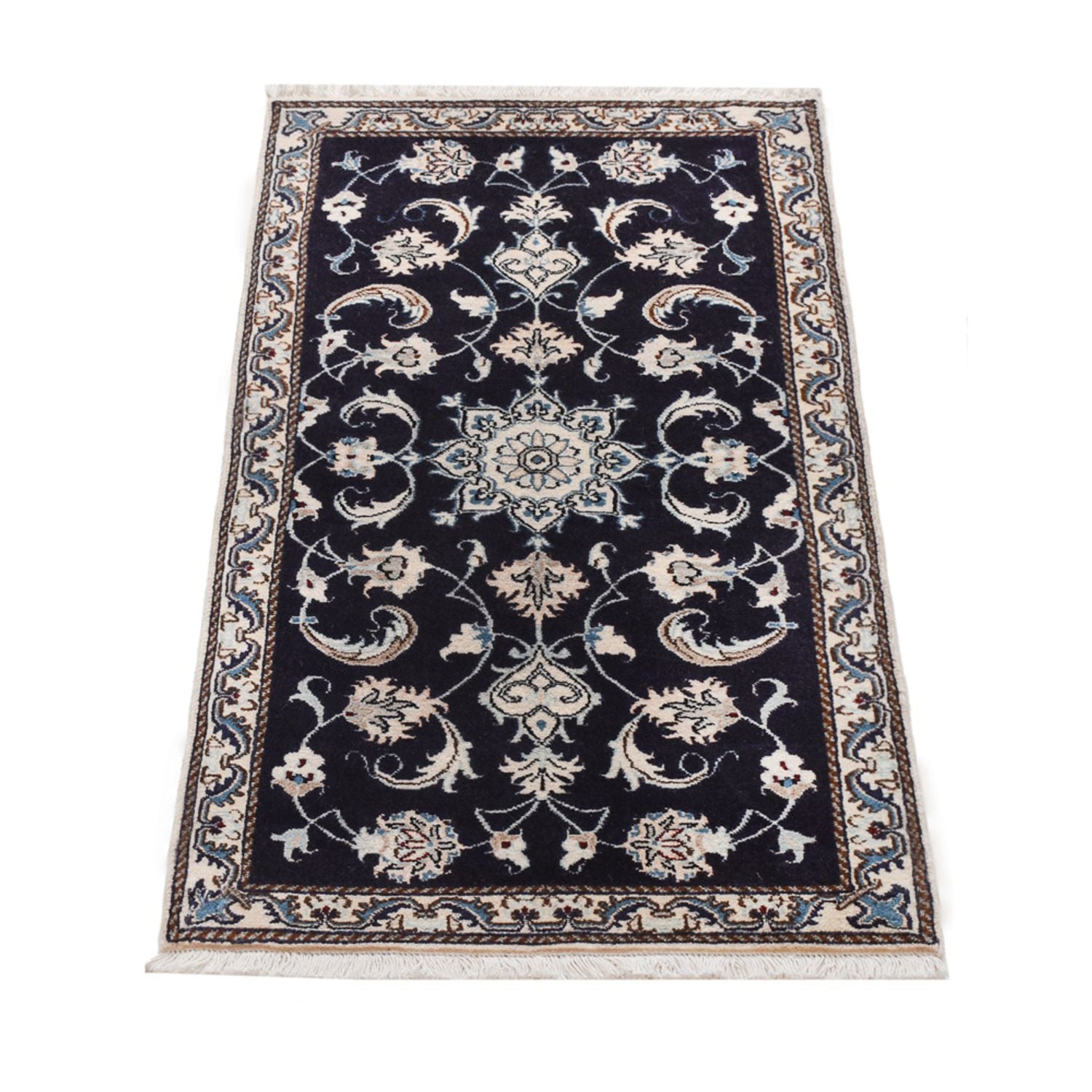 Tappeto Persero - Nain - 138 x 66 cm - blu scuro