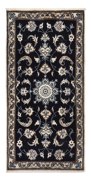 Tappeto Persero - Nain - 138 x 67 cm - blu scuro