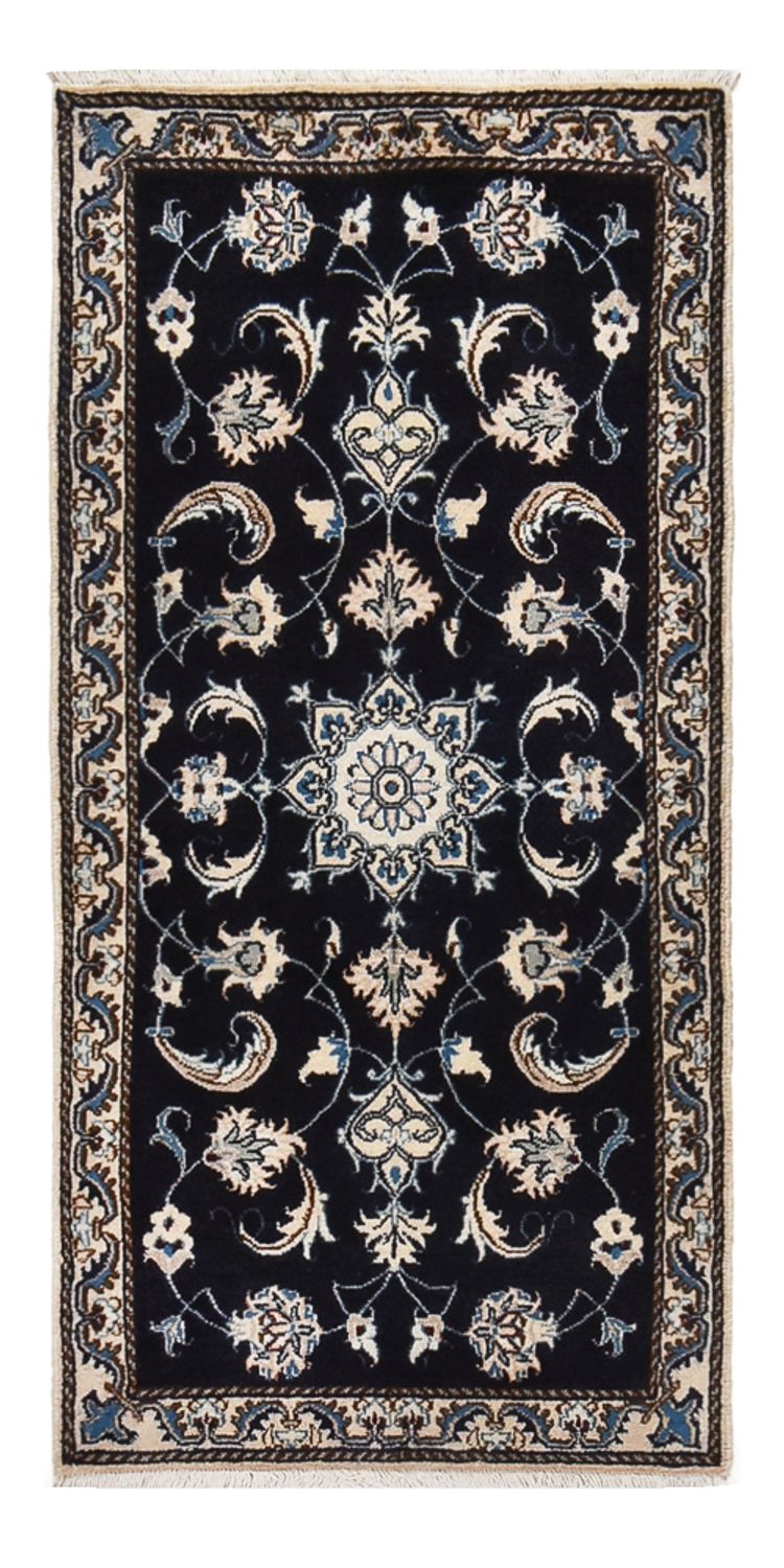 Tappeto Persero - Nain - 138 x 67 cm - blu scuro