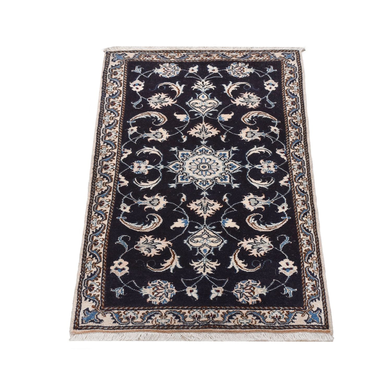 Tappeto Persero - Nain - 138 x 67 cm - blu scuro
