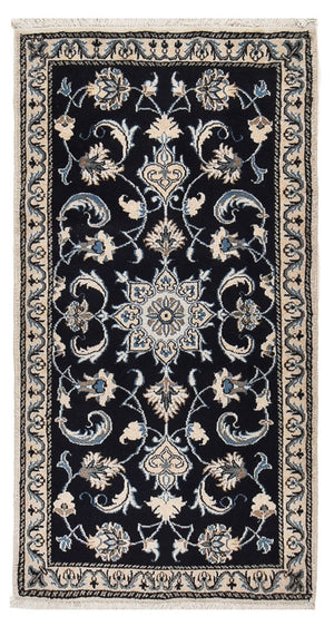 Tappeto Persero - Nain - 132 x 72 cm - blu scuro