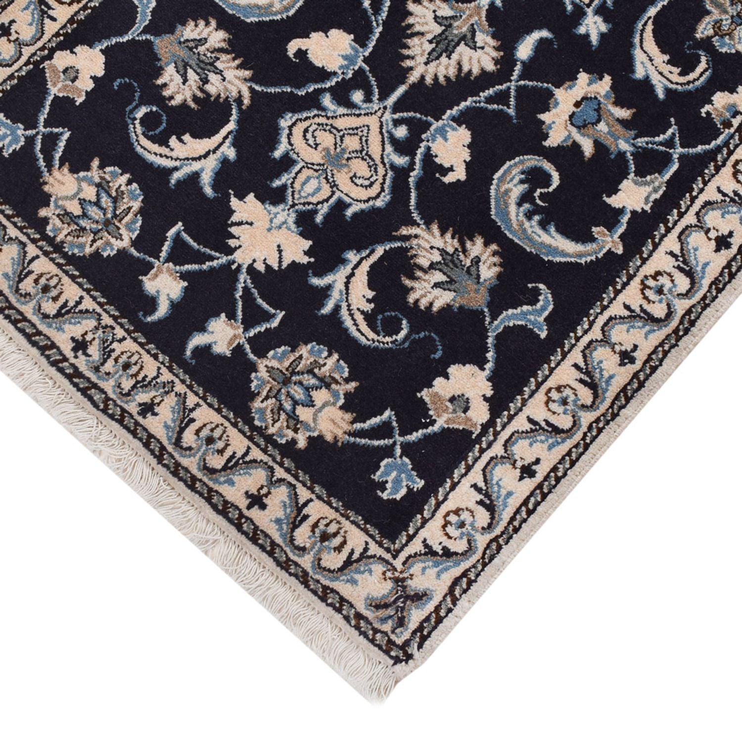 Tappeto Persero - Nain - 132 x 72 cm - blu scuro