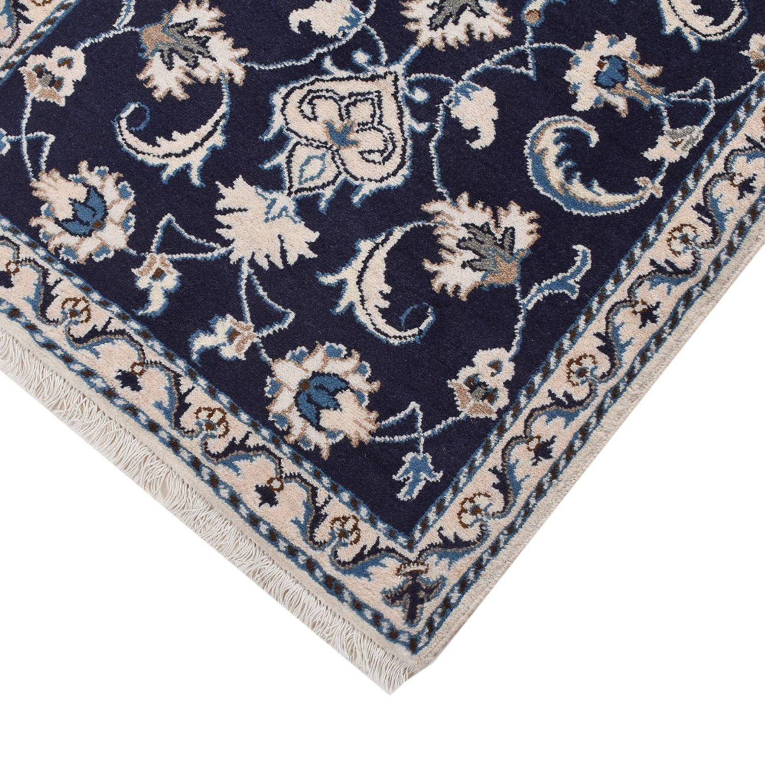 Tappeto Persero - Nain - 133 x 70 cm - blu scuro