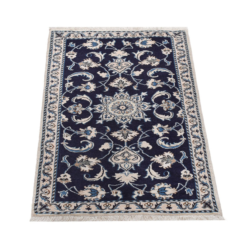 Tappeto Persero - Nain - 133 x 70 cm - blu scuro