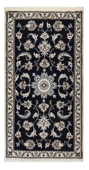 Tappeto Persero - Nain - 135 x 69 cm - blu scuro