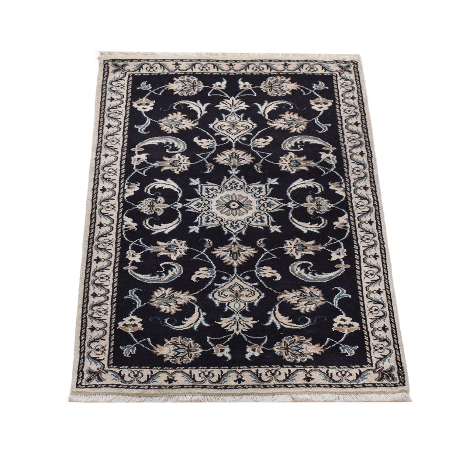 Tappeto Persero - Nain - 135 x 69 cm - blu scuro