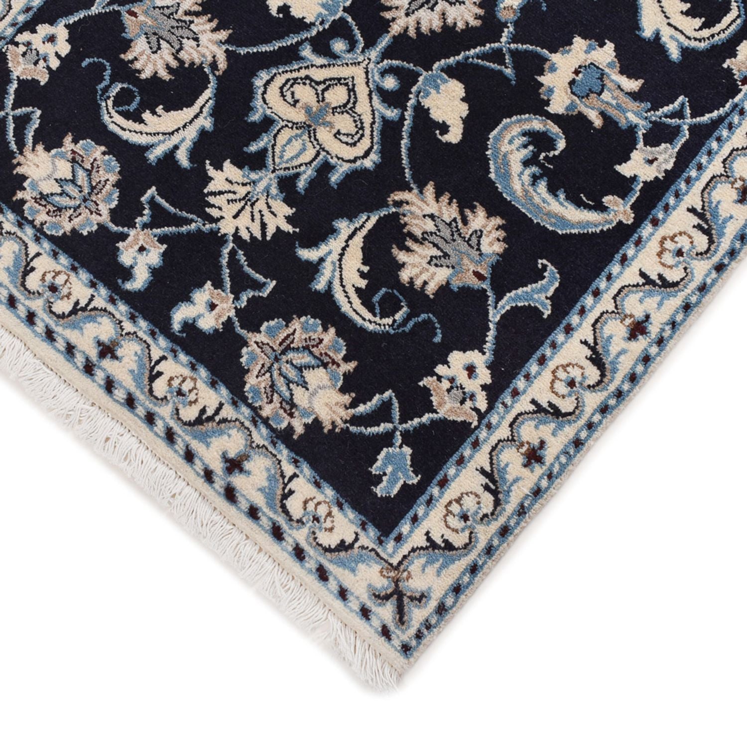 Tappeto Persero - Nain - 134 x 68 cm - blu scuro