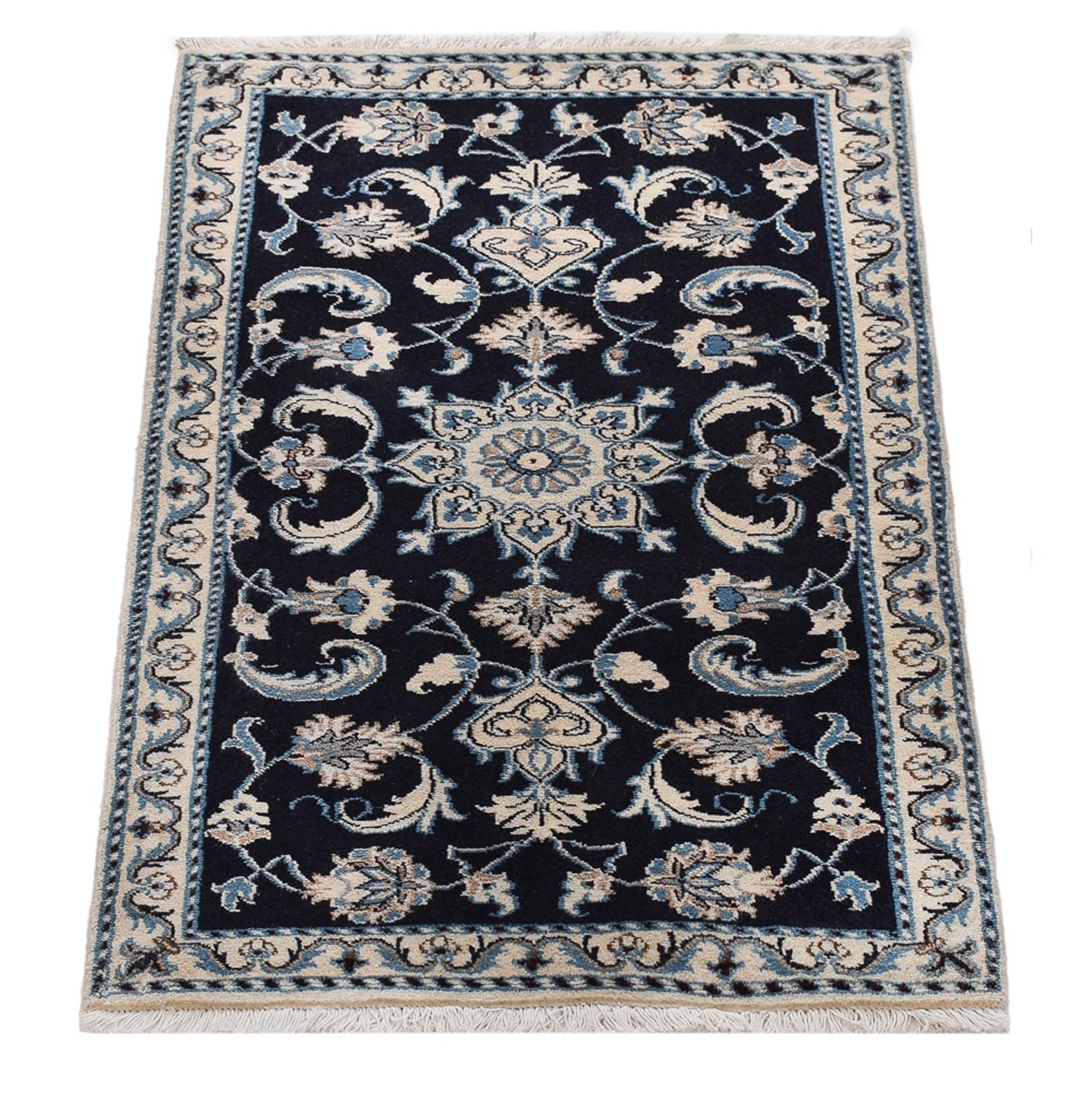 Tappeto Persero - Nain - 134 x 68 cm - blu scuro