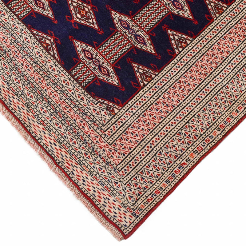 Tappeto Turkaman - 175 x 125 cm - blu scuro