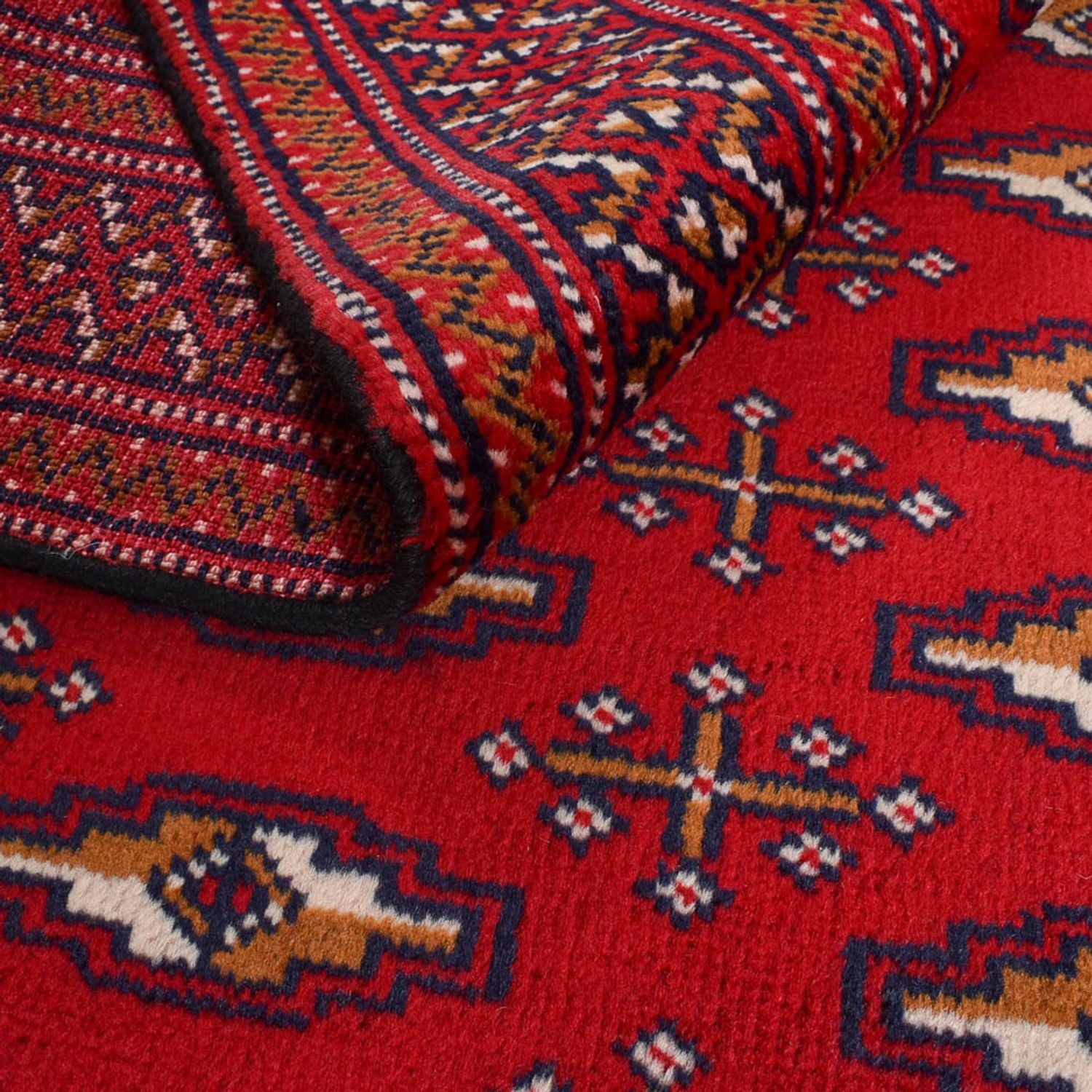 Tappeto Turkaman - 175 x 128 cm - rosso