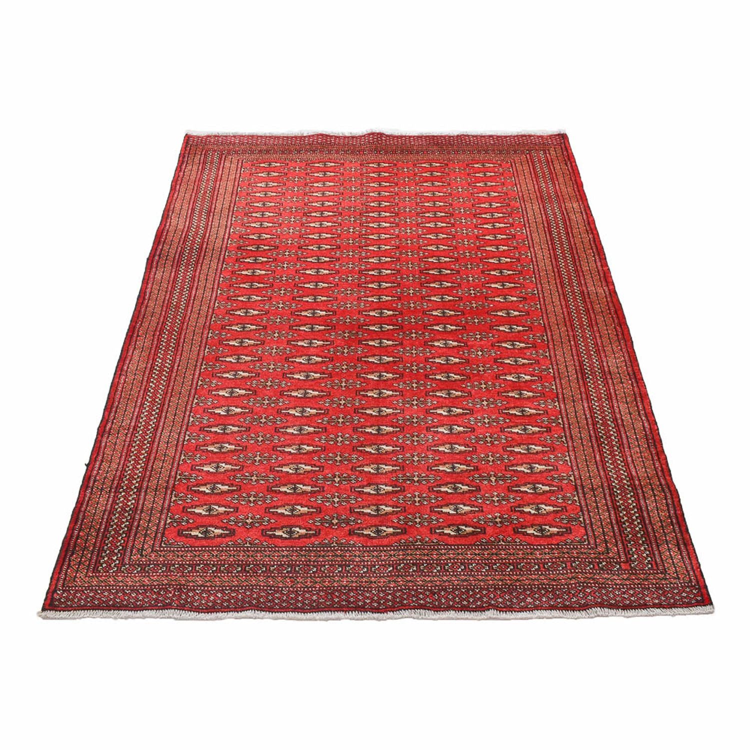 Tappeto Turkaman - 189 x 130 cm - rosso