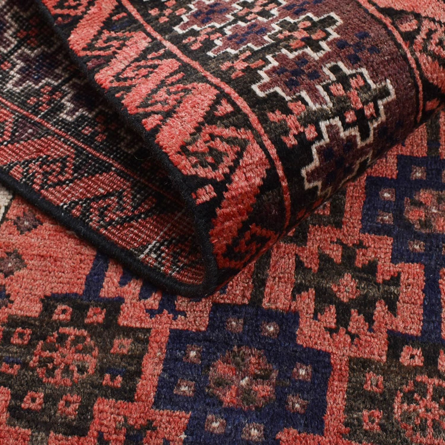 Tappeto corsia Tappeto Turkaman - 219 x 114 cm - rosso chiaro