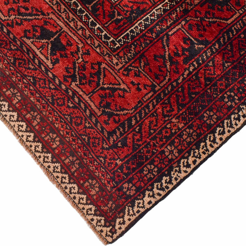 Tappeto Belutsch forma speciale  - 198 x 114 cm - rosso