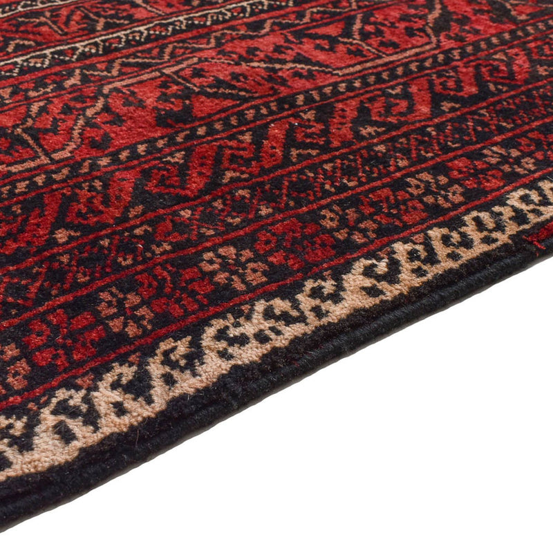 Tappeto Belutsch forma speciale  - 198 x 114 cm - rosso
