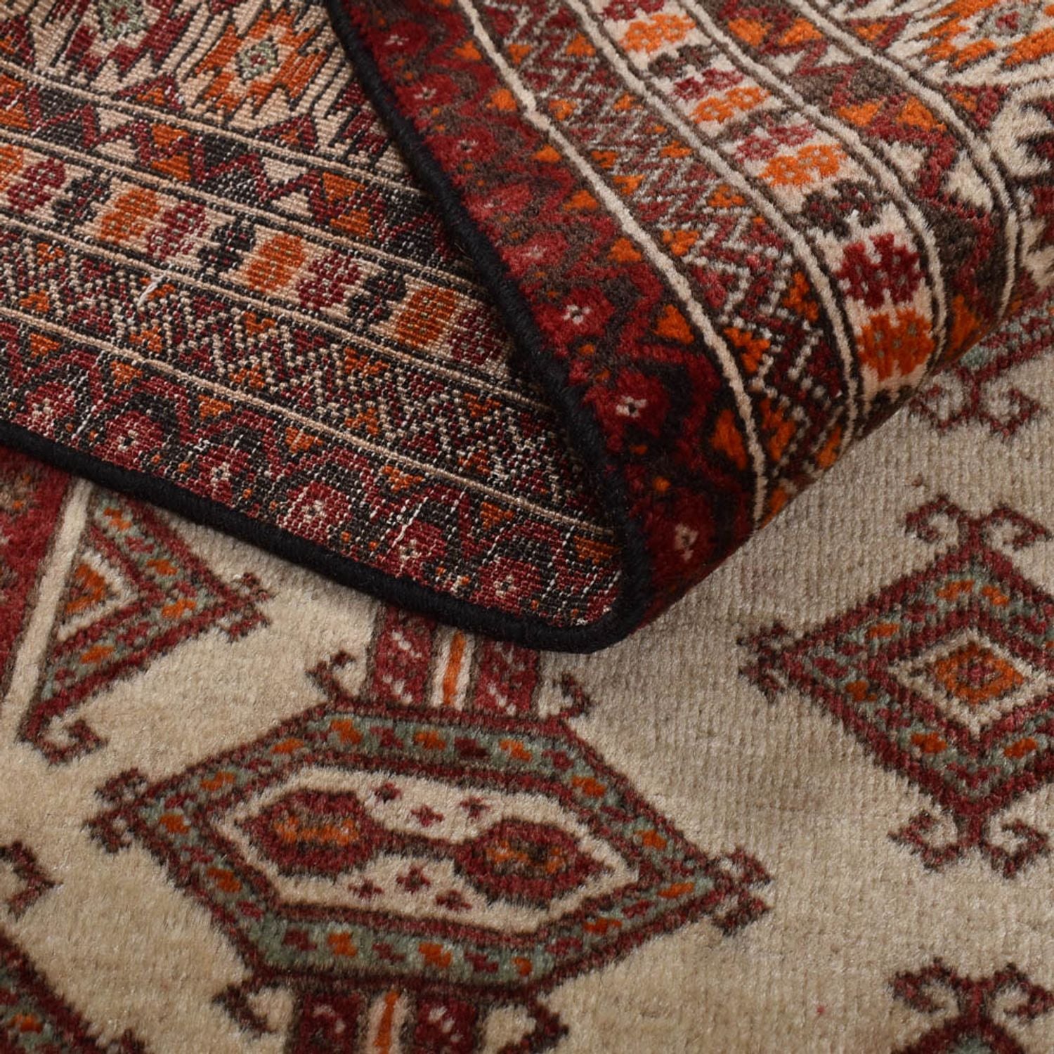 Tappeto Turkaman - 204 x 121 cm - beige