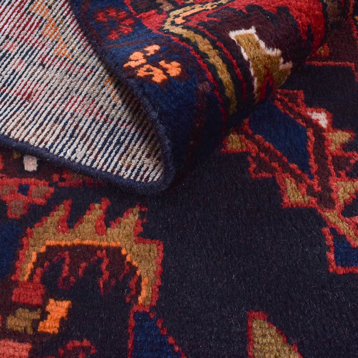 Tappeto Persero - Nomade - 207 x 130 cm - blu scuro