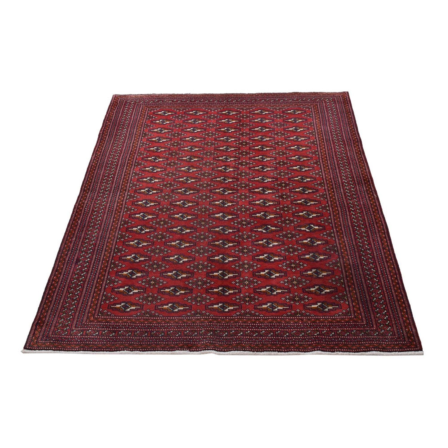 Tappeto Turkaman - 170 x 128 cm - rosso