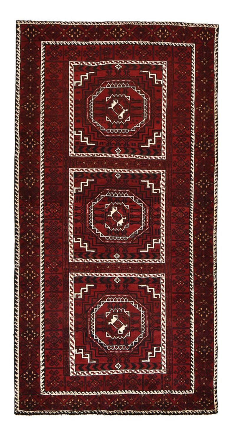 Tappeto corsia Tappeto Belutsch - 214 x 110 cm - ruggine