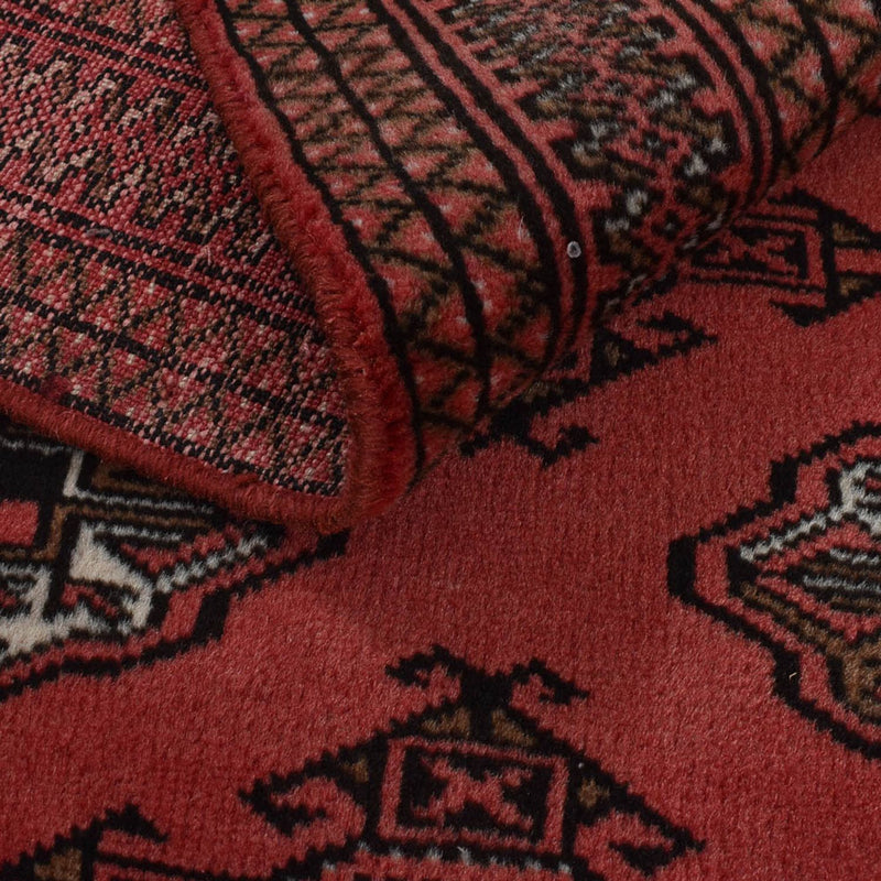 Tappeto Turkaman - 188 x 126 cm - rosso