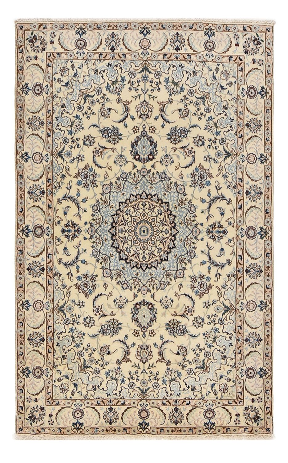 Tappeto Persero - Nain - Reale - 204 x 126 cm - beige
