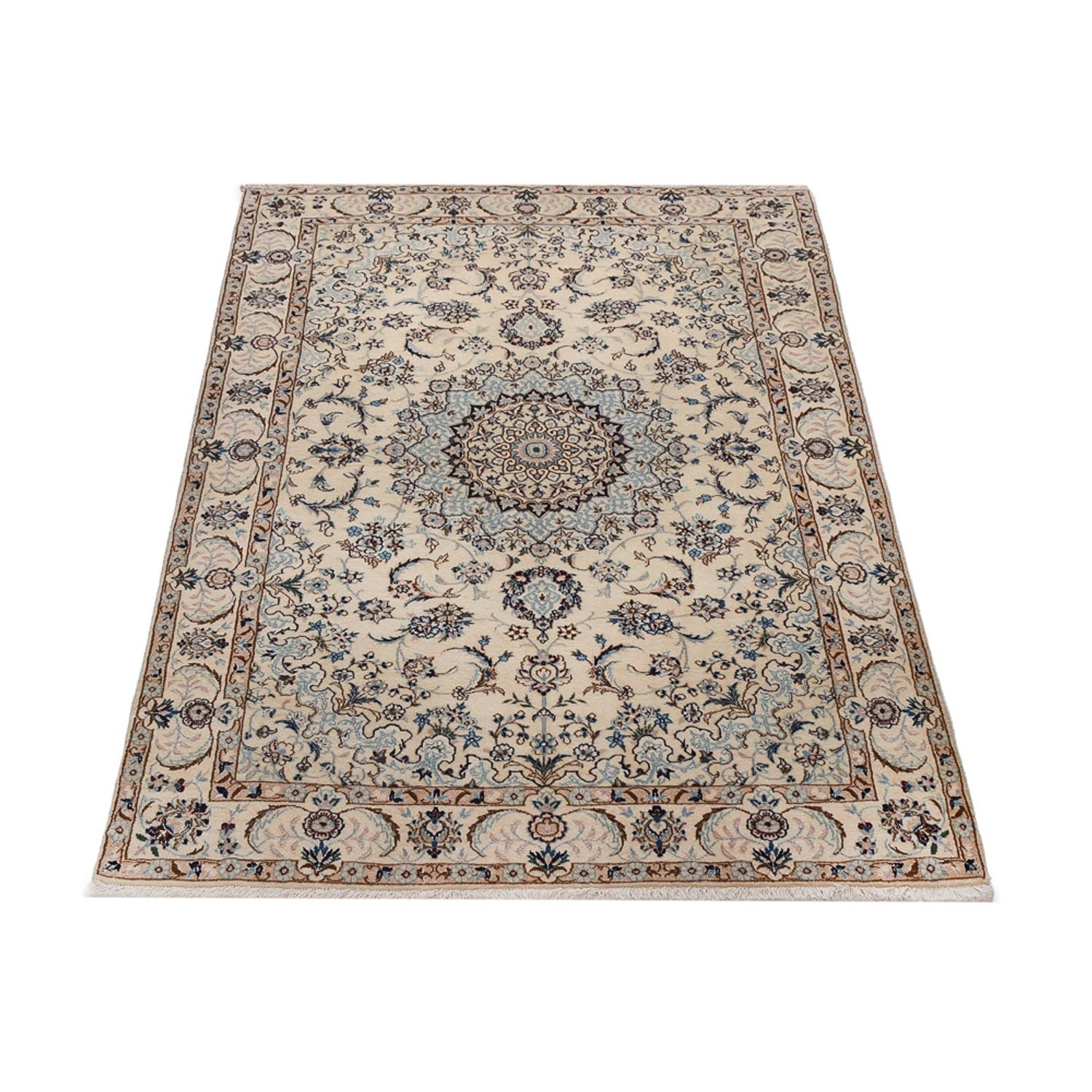 Tappeto Persero - Nain - Reale - 204 x 126 cm - beige