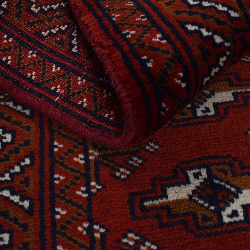 Tappeto corsia Tappeto Turkaman - 287 x 101 cm - ruggine