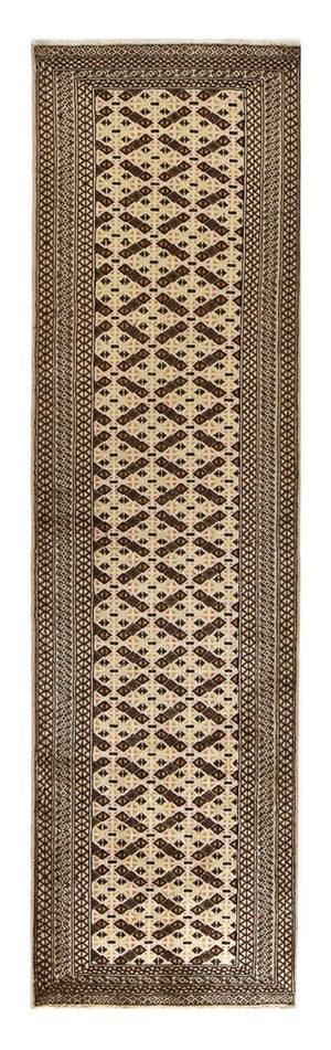 Tappeto corsia Tappeto Turkaman - 285 x 79 cm - sabbia
