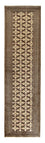 Tappeto corsia Tappeto Turkaman - 285 x 79 cm - sabbia