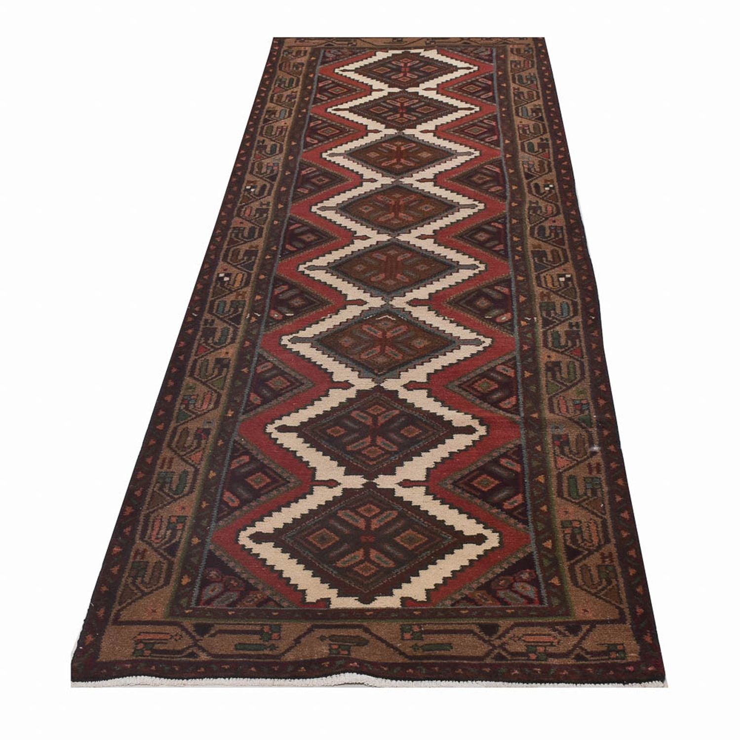 Tappeto corsia Tappeto Persero - Nomade - 287 x 78 cm - ruggine