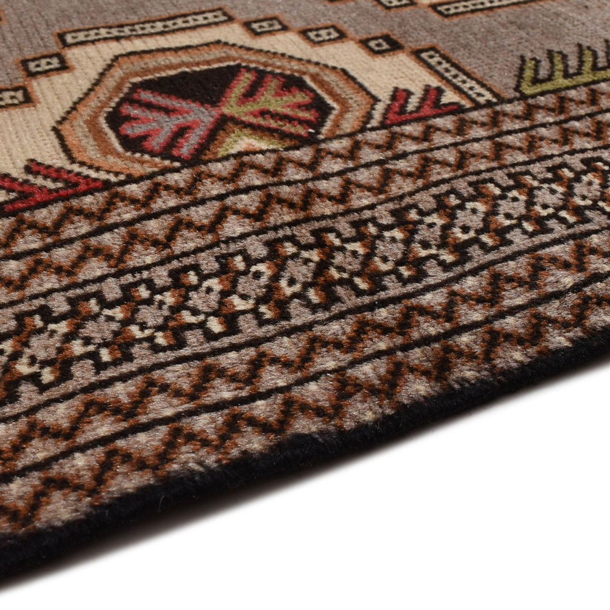 Tappeto Turkaman - 188 x 127 cm - multicolore