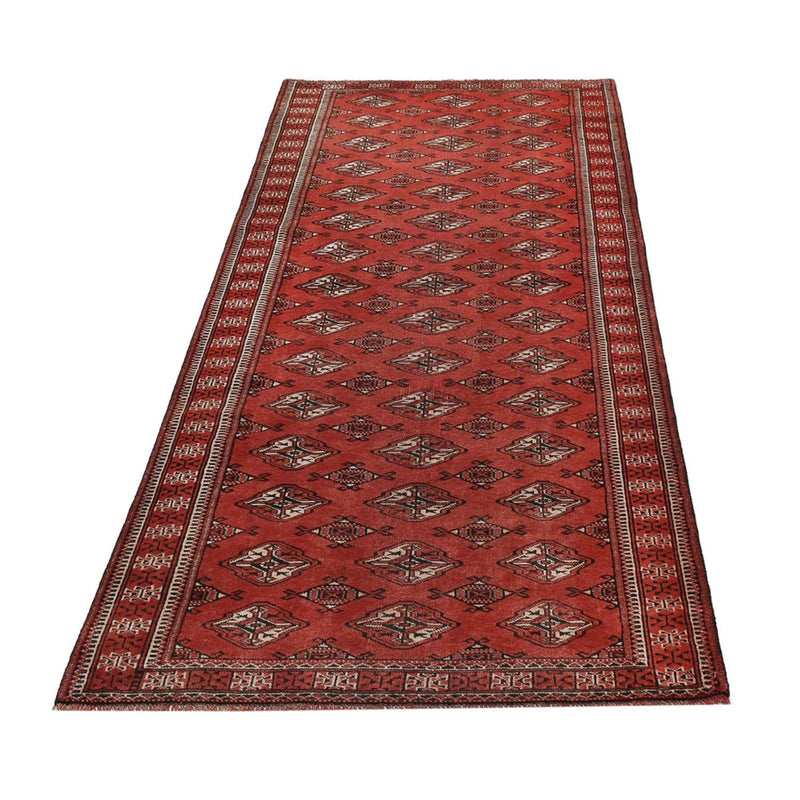 Tappeto corsia Tappeto Turkaman - 266 x 97 cm - rosso