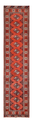 Tappeto corsia Tappeto Turkaman - 333 x 96 cm - rosso