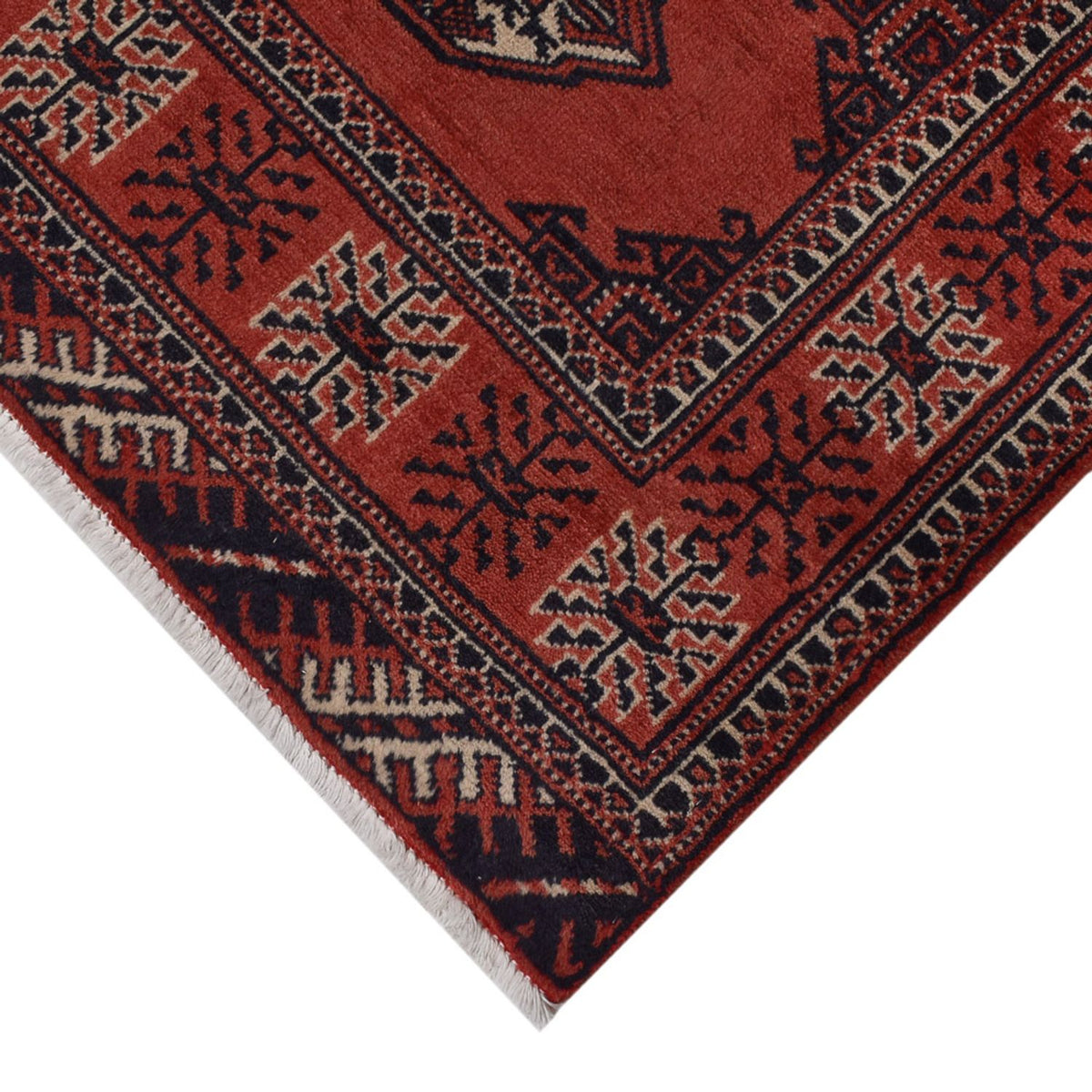 Tappeto corsia Tappeto Turkaman - 333 x 96 cm - rosso