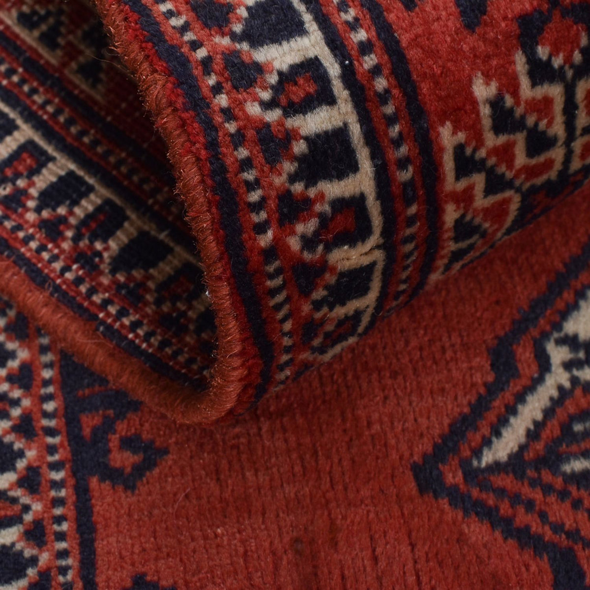 Tappeto corsia Tappeto Turkaman - 333 x 96 cm - rosso