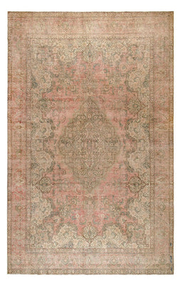Tappeto vintage - 470 x 298 cm - beige scuro