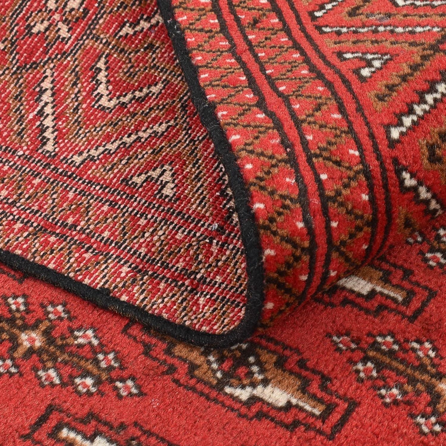 Tappeto Turkaman - 186 x 125 cm - rosso