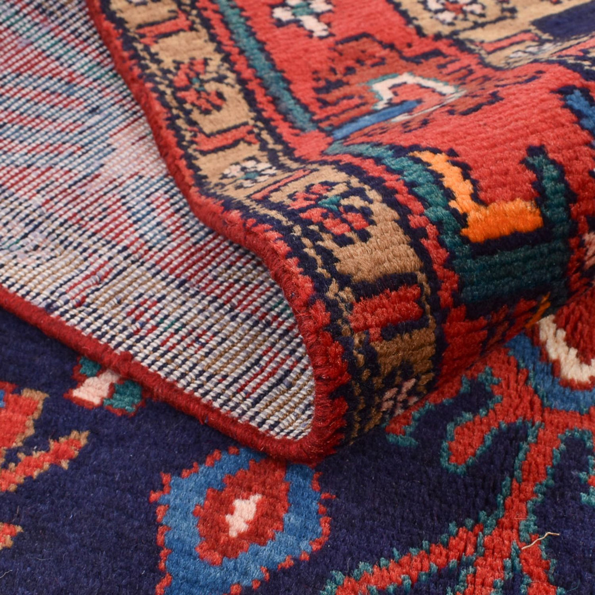 Tappeto Persero - Nomade - 250 x 142 cm - blu scuro