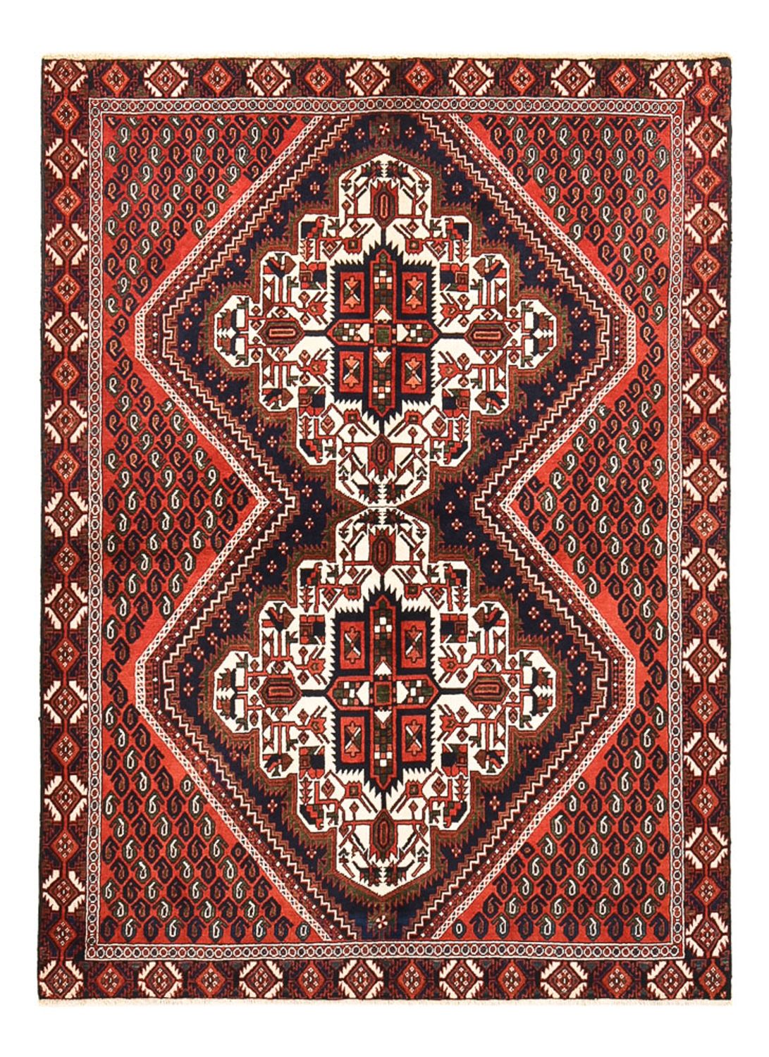 Tappeto Persero - Nomade - 174 x 126 cm - ruggine