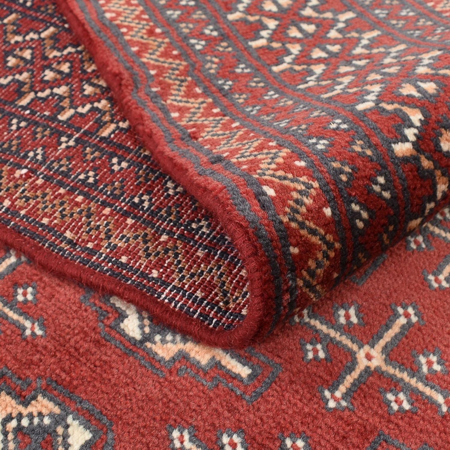 Tappeto Turkaman - 190 x 130 cm - rosso