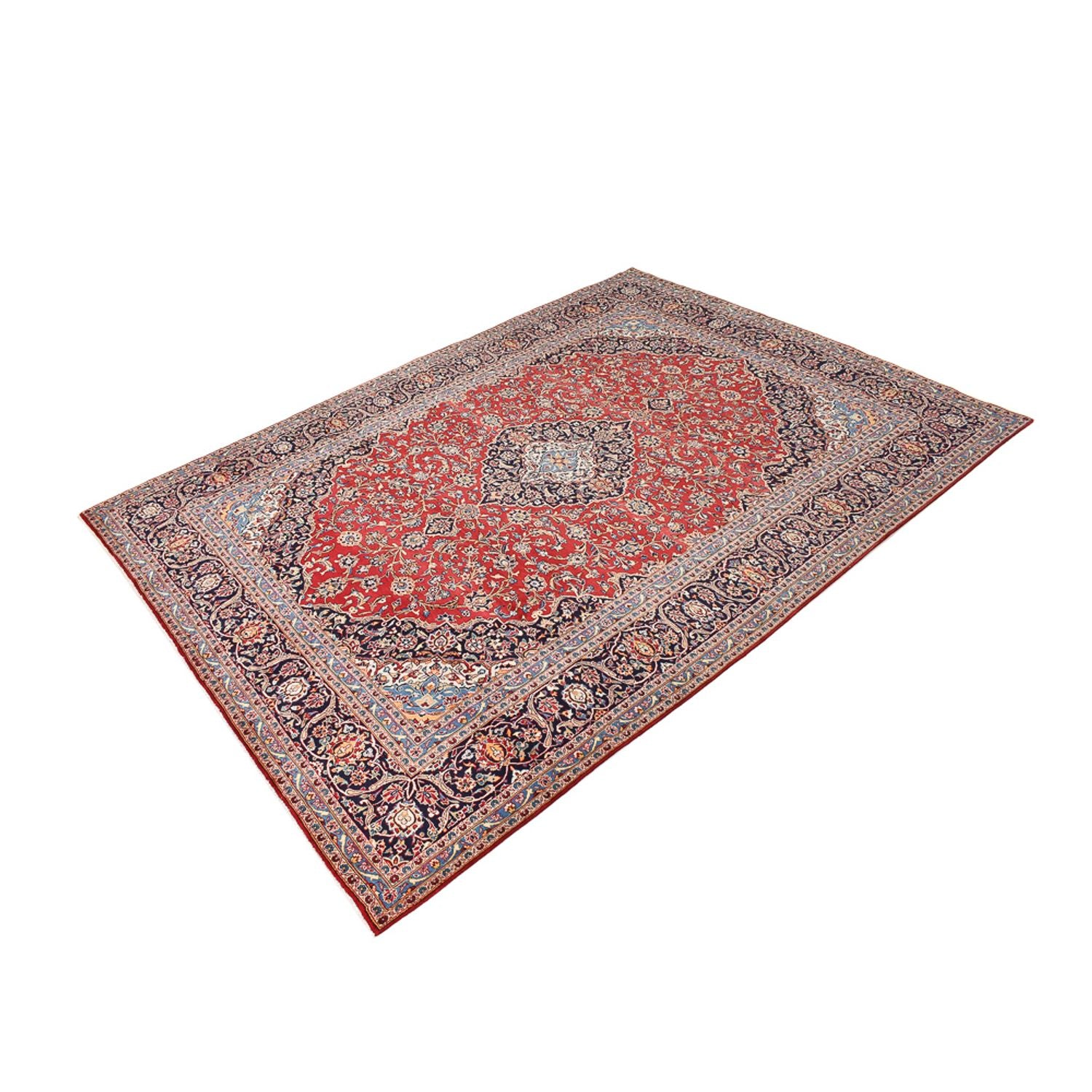 Tappeto Persero - Keshan - 392 x 290 cm - rosso