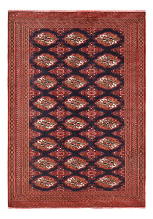 Tappeto Turkaman - 190 x 129 cm - rosso
