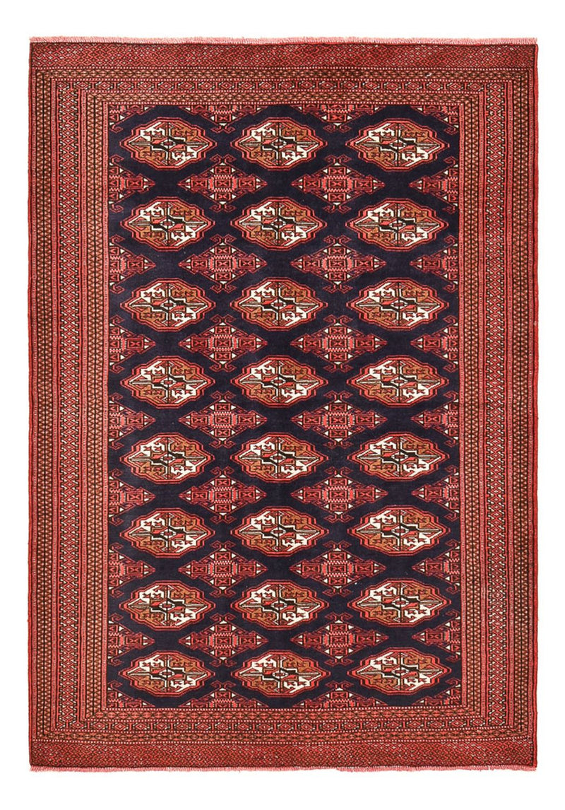 Tappeto Turkaman - 190 x 129 cm - rosso
